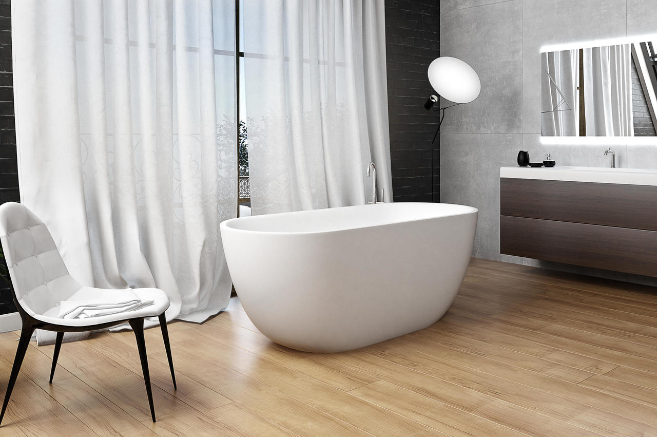 Balteco Steinbadewanne freistehend Balteco Halo RR Variationen GmbH RRV