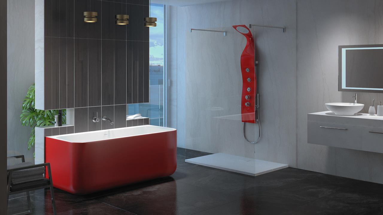 Balteco Steinbadewanne freistehend Balteco Gamma RR Variationen GmbH RRV