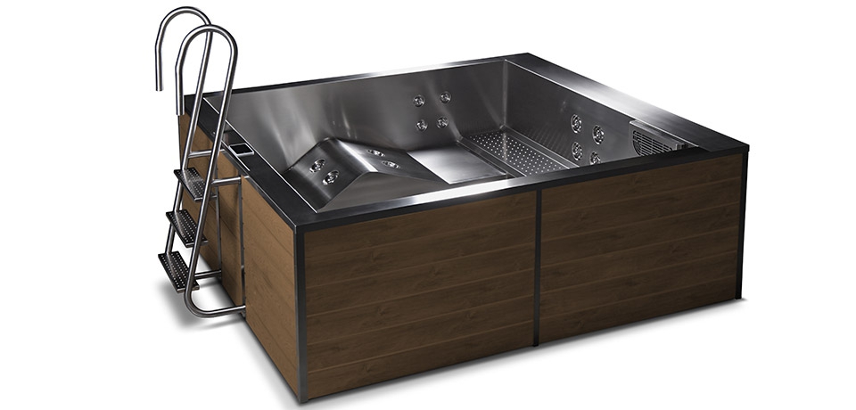 Inox Chromstahl Pool Whirlpool Swimmspa CNS