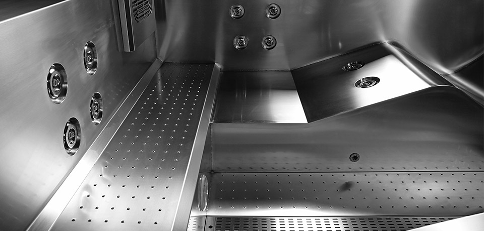 Inox Chromstahl Pool Whirlpool Swimmspa CNS