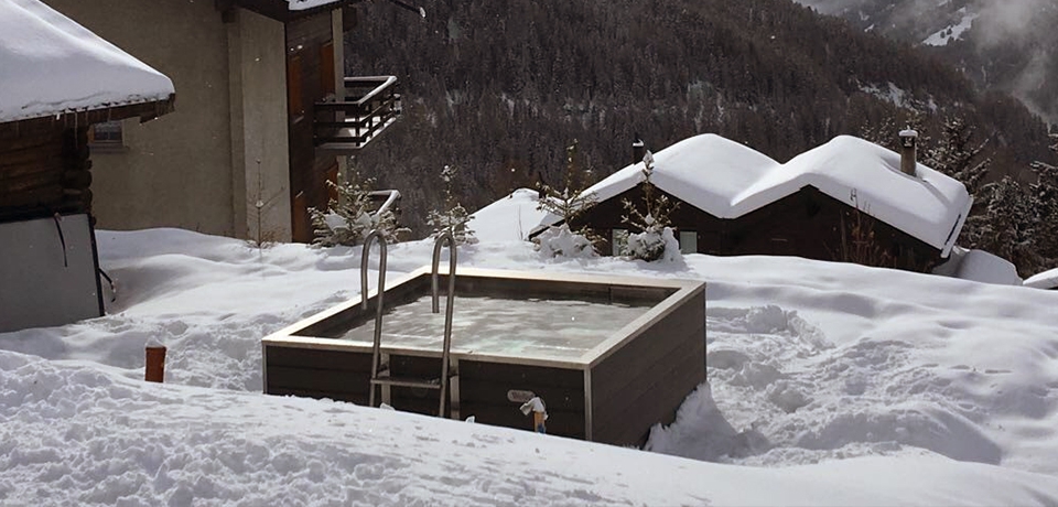 Inox Chromstahl Pool Whirlpool Schwimmspa