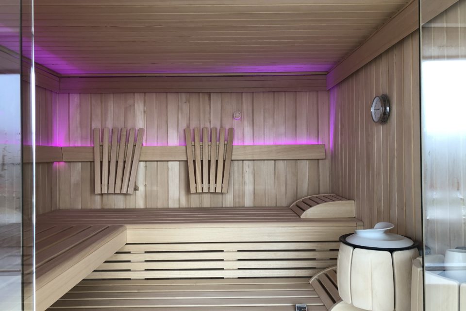 Ruku Thermium Sauna mit Dampfbad und Infrarot
