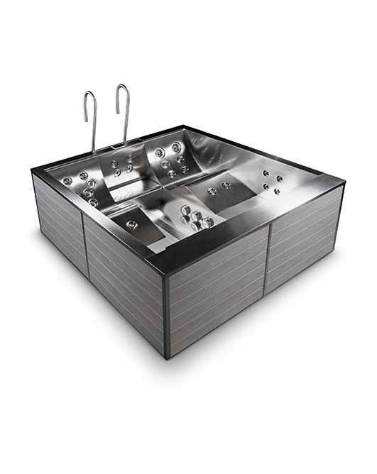 Inox Chromstal CNS Whirlpool Schwimmspa Pool RRV Amriswil